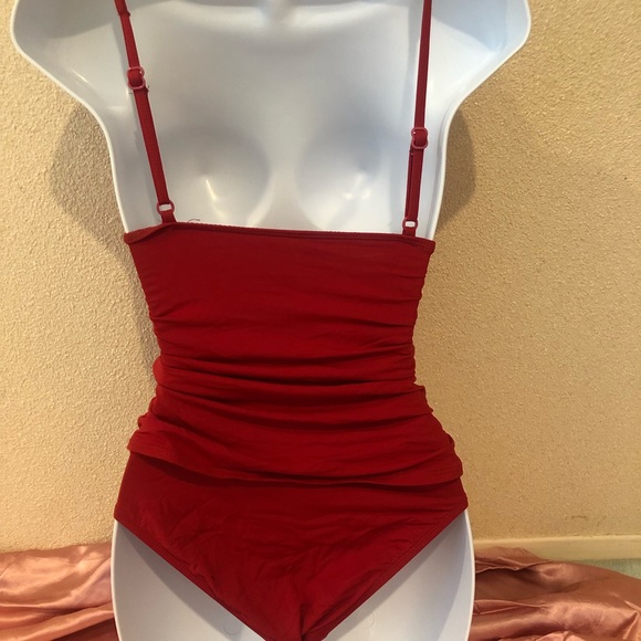 DKNY Red Tankini size 4 - Picture 8 of 8